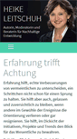 Mobile Screenshot of heike-leitschuh.de